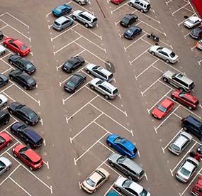 Оборудованная парковка